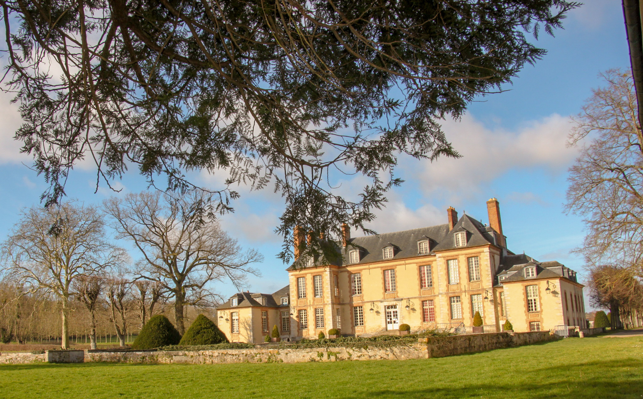 Château de Plaisir Face Est 